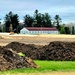 Parking area for Wisconsin National Guard’s MATES under construction