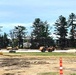 Parking area for Wisconsin National Guard’s MATES under construction at Fort McCoy