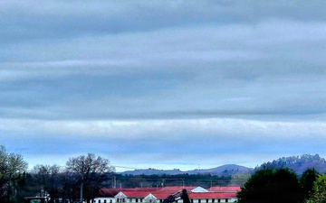 Parking area for Wisconsin National Guard’s MATES under construction at Fort McCoy