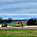 Parking area for Wisconsin National Guard’s MATES under construction at Fort McCoy