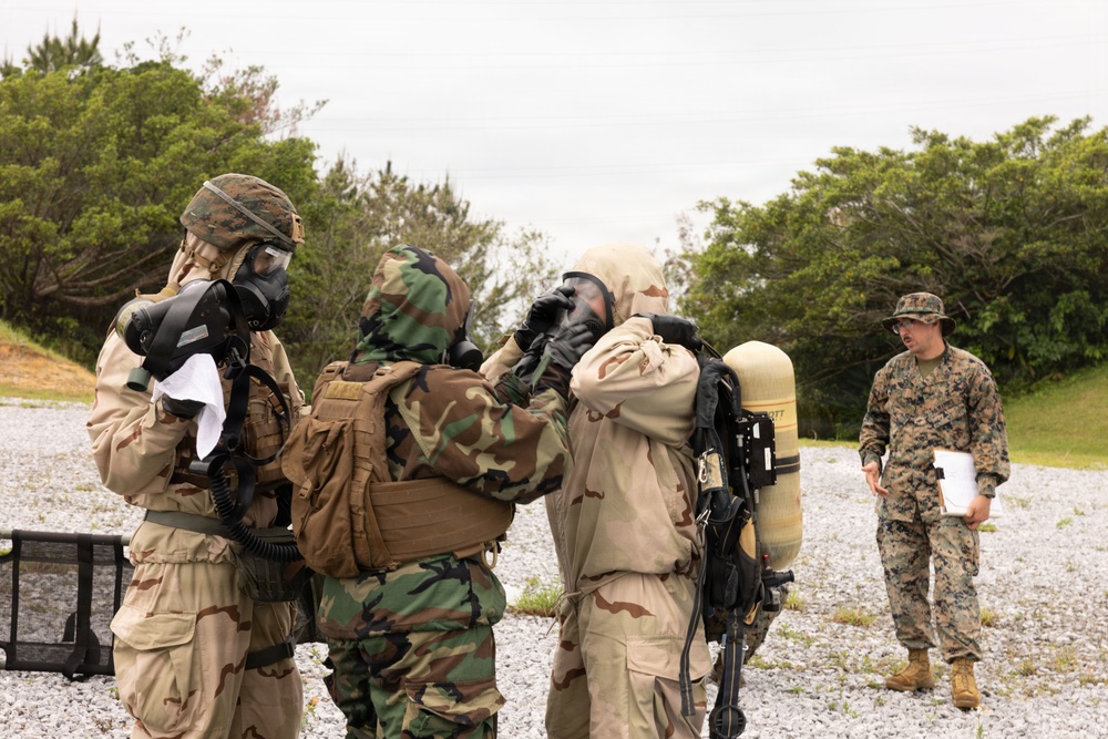 CBRN Marines Conducts Baseline Skills Evaluation 26.2