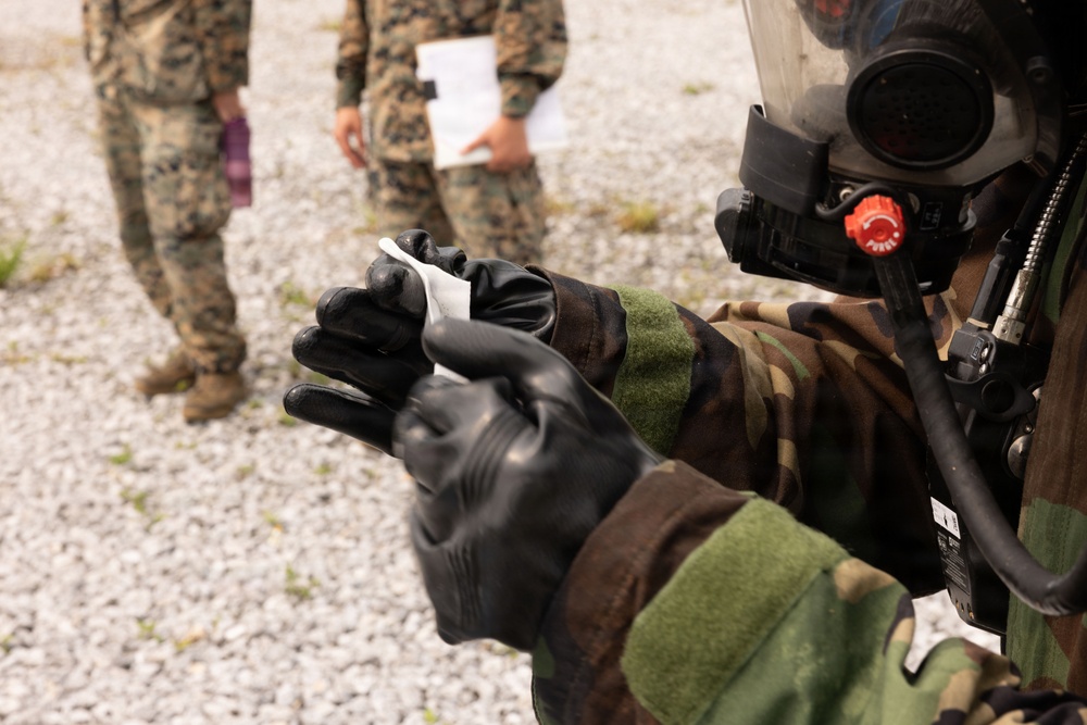 CBRN Marines Conducts Baseline Skills Evaluation 26.2