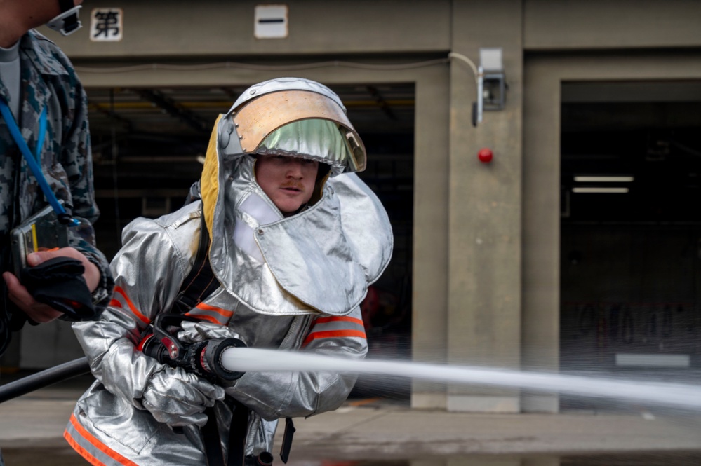 Bilateral firefighter exchange at Misawa reinforces alliance, emergency response readiness