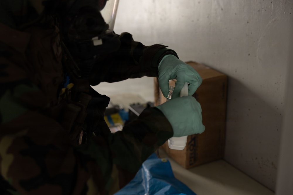 CBRN Marines Conducts Baseline Skills Evaluation 26.2