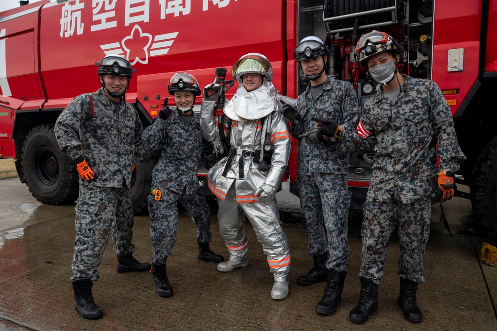 Bilateral firefighter exchange at Misawa reinforces alliance, emergency response readiness