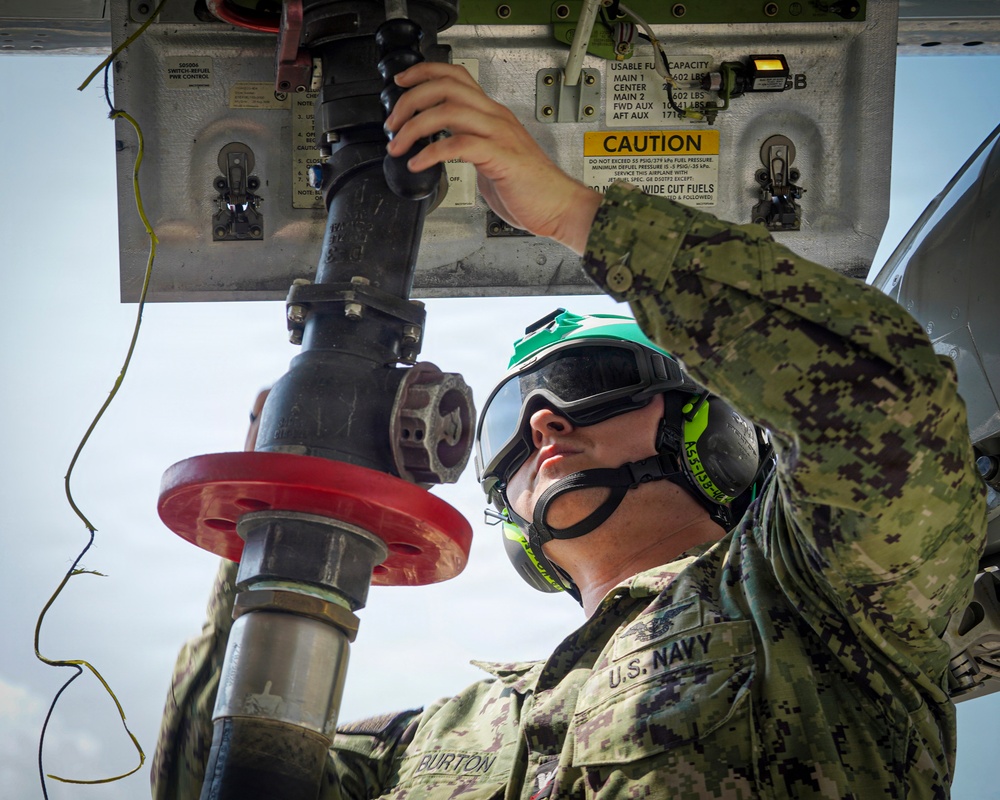 VP-26 Tridents Refuel P-8A Poseidon