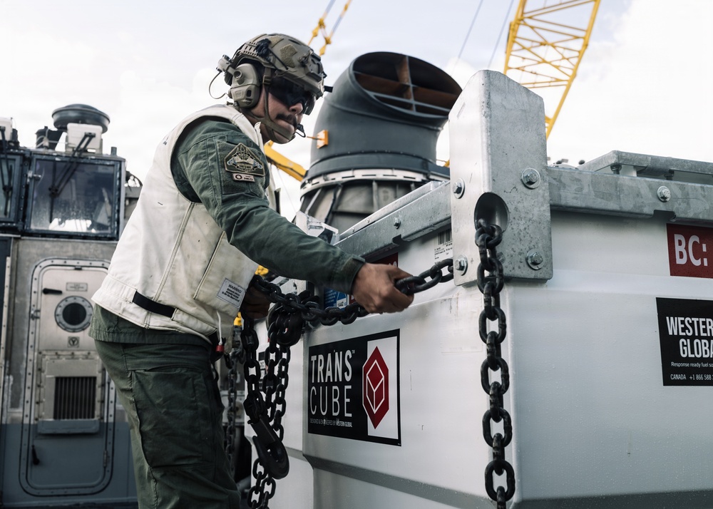 Assault Craft Unit 5 Sailors Respond to Super Typhoon Sinlaku