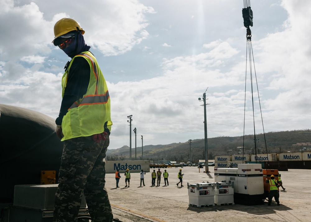 Assault Craft Unit 5 Sailors Respond to Super Typhoon Sinlaku