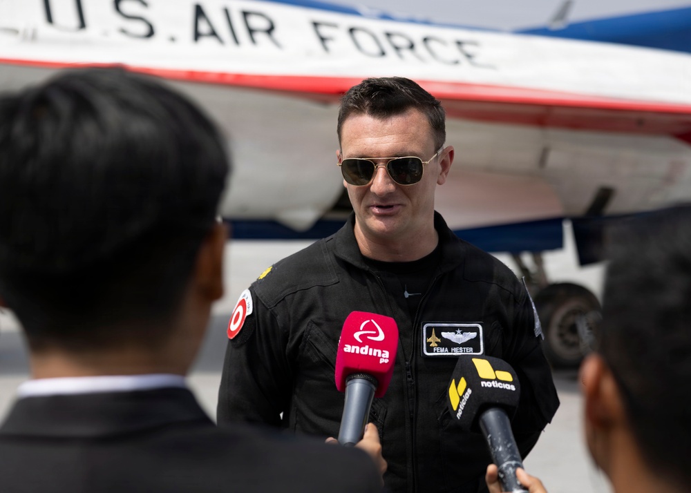 Peru Airshow 2026 showcases U.S. Air Force aerial demonstrations