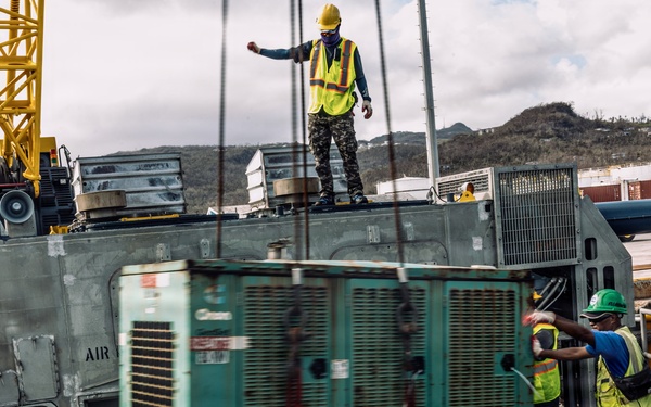 Assault Craft Unit 5 Sailors Respond to Super Typhoon Sinlaku