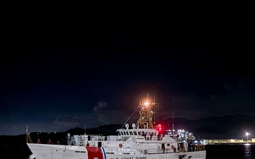 USCGC Frederick Hatch (WPC 1143) returns to Guam