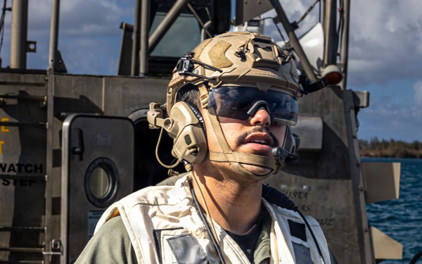 ACU-5 Sailors Transport Generators during DSCA Operations