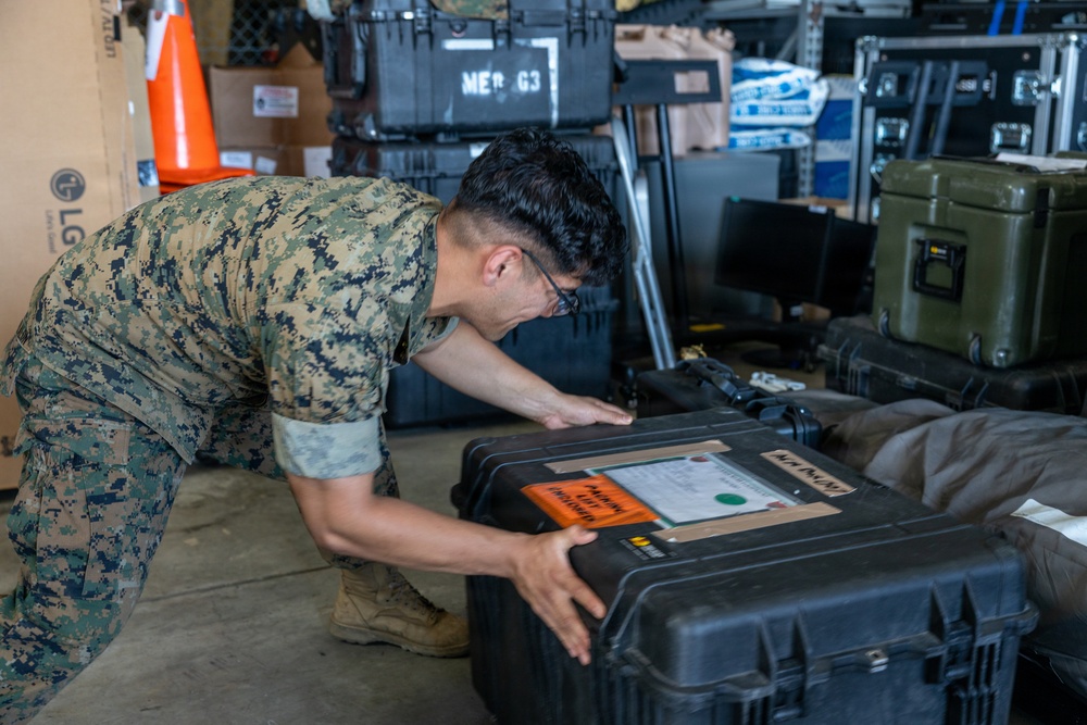 3d Marine Expeditionary Brigade Conducts an Alert Contingency Marine Air-Ground Task Force Drill