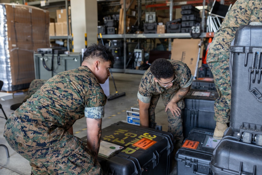 3d Marine Expeditionary Brigade Conducts an Alert Contingency Marine Air-Ground Task Force Drill