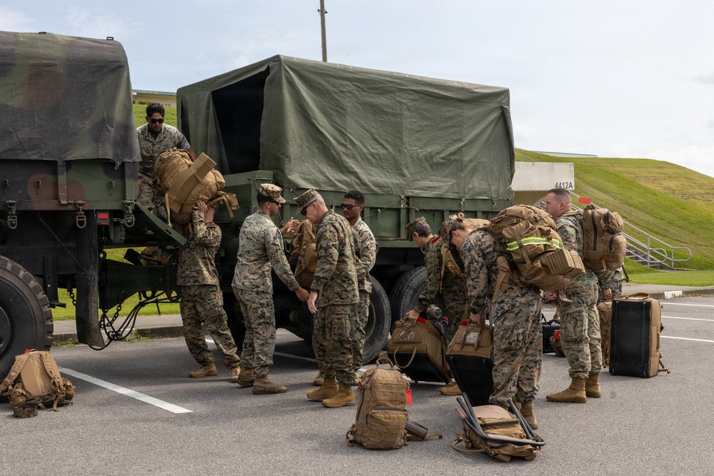 3d Marine Expeditionary Brigade Conducts an Alert Contingency Marine Air-Ground Task Force Drill