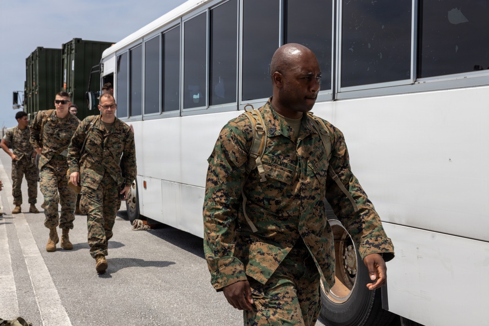 3d Marine Expeditionary Brigade Conducts an Alert Contingency Marine Air-Ground Task Force Drill