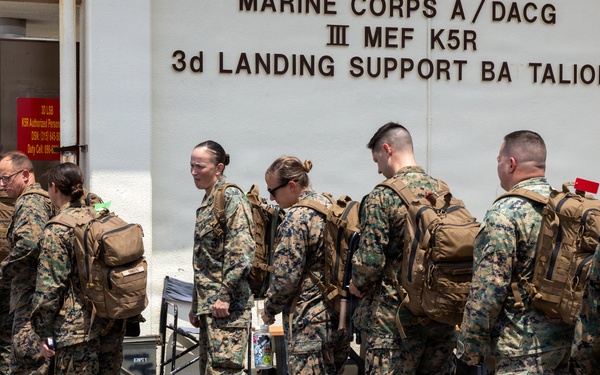 3d Marine Expeditionary Brigade Conducts an Alert Contingency Marine Air-Ground Task Force Drill