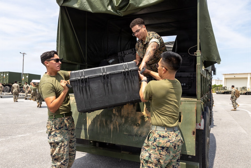 3d Marine Expeditionary Brigade Conducts an Alert Contingency Marine Air-Ground Task Force Drill
