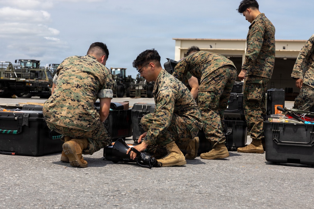 3d Marine Expeditionary Brigade Conducts an Alert Contingency Marine Air-Ground Task Force Drill