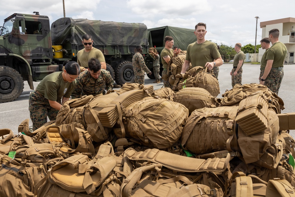 3d Marine Expeditionary Brigade Conducts an Alert Contingency Marine Air-Ground Task Force Drill