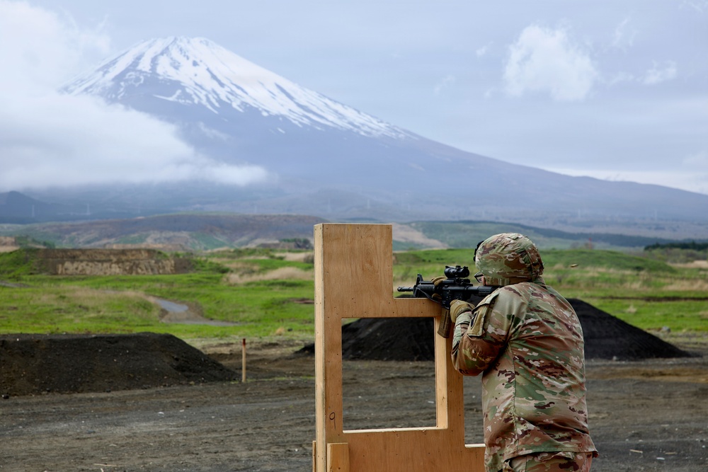 M4 Qualification at Camp Fuji