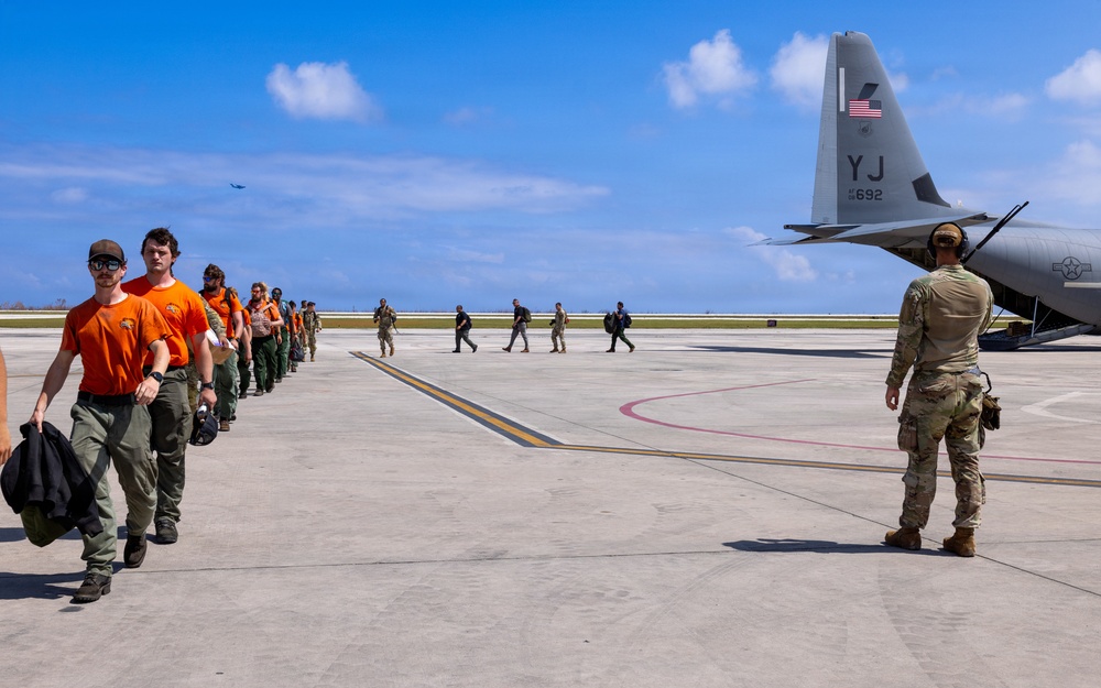 36th CRS supports Saipan humanitarian relief effort