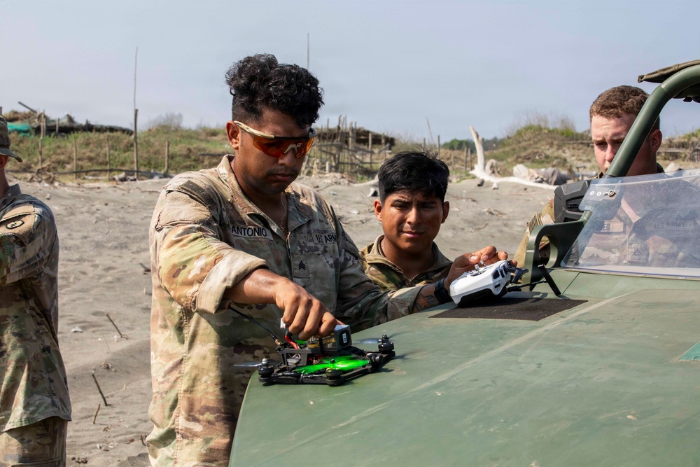 Balikatan 2026: 25th ID Soldiers Conduct Drone Training Before the Counter Landing Live Fire Exercise in the Philippines