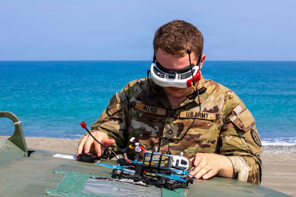 Balikatan 2026: 25th ID Soldiers Conduct Drone Training Before the Counter Landing Live Fire Exercise in the Philippines