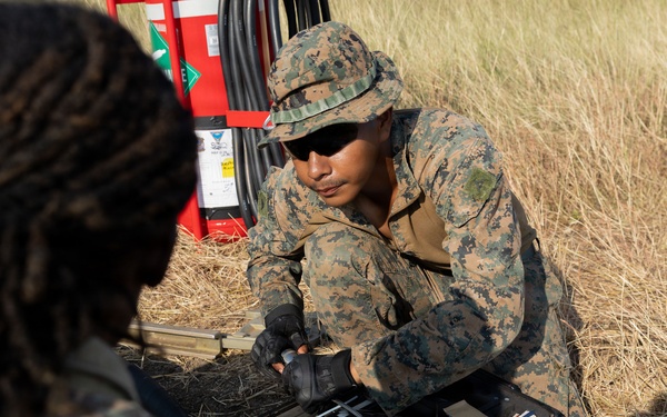 Balikatan 2026: U.S. Marines and Army Participate in Convoy Maintenance and Fuel Testing Procedure