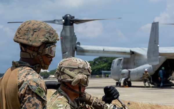 Balikatan 2026: U.S. Marines and Army Participate in Convoy Maintenance and Fuel Testing Procedure