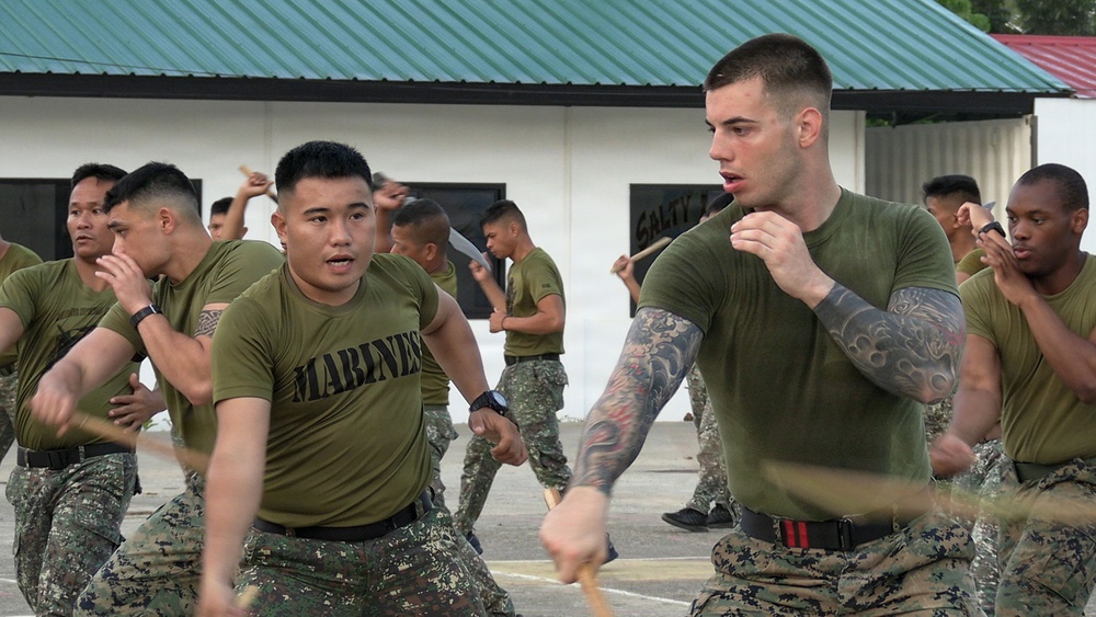 Balikatan 2026: Philippine Marines lead martial arts training with U.S. Marines with MRF-D 26