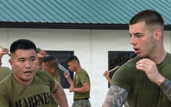 Balikatan 2026: Philippine Marines lead martial arts training with U.S. Marines with MRF-D 26