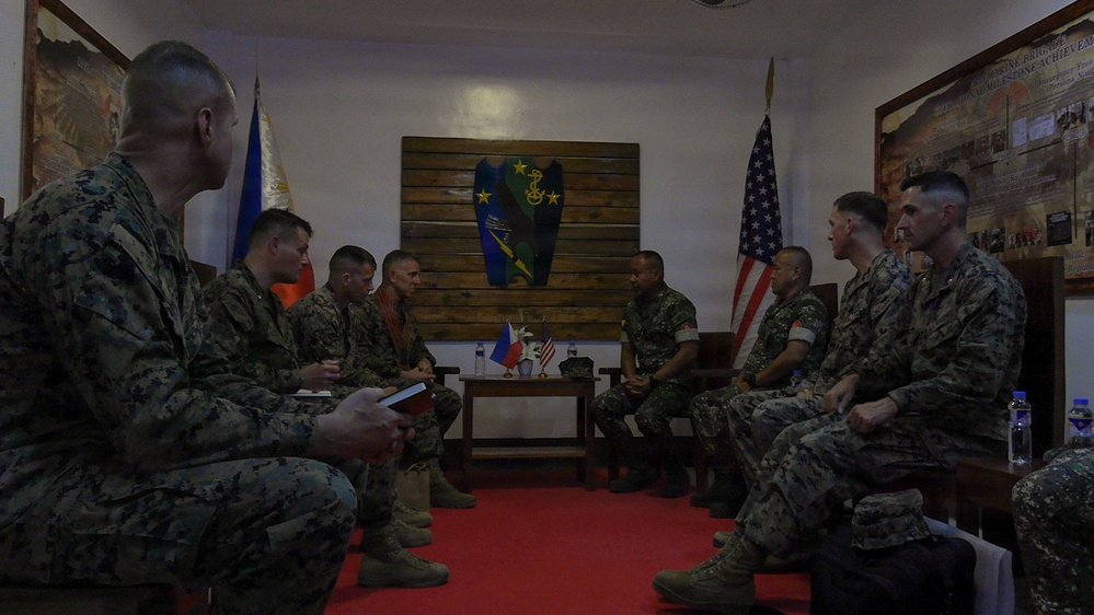 Balikatan 2026: Commanding General, I Marine Expeditionary Force, visits Philippine Marine Base Camp Rodolfo