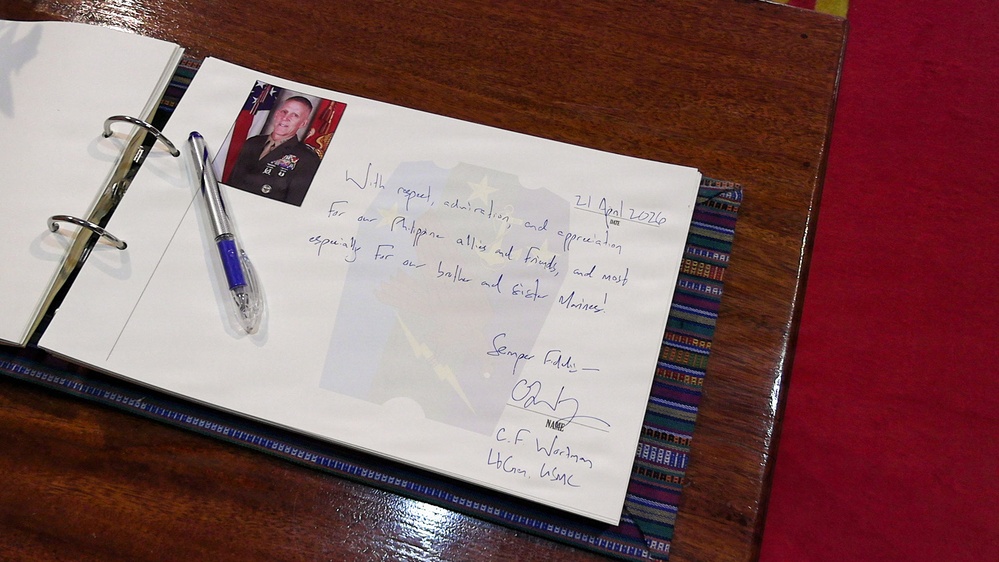 Balikatan 2026: Commanding General, I Marine Expeditionary Force, visits Philippine Marine Base Camp Rodolfo