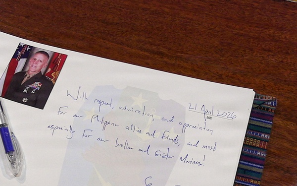 Balikatan 2026: Commanding General, I Marine Expeditionary Force, visits Philippine Marine Base Camp Rodolfo