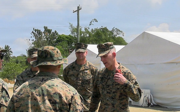 Balikatan 2026: Commanding General, I Marine Expeditionary Force, visits Philippine Marine Base Camp Rodolfo