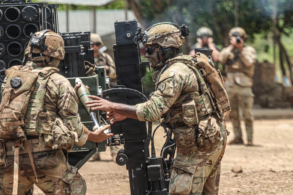 Balikatan 2026: 2-35 Infantry Regiment, 25th Infantry Division, conducts 81mm Scorpion Live Fire Exercise