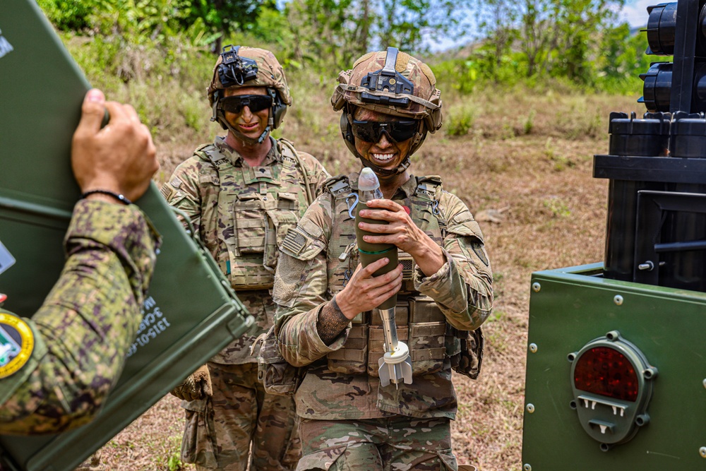 Balikatan 2026: 2-35 Infantry Regiment, 25th Infantry Division, conducts 81mm Scorpion Live Fire Exercise