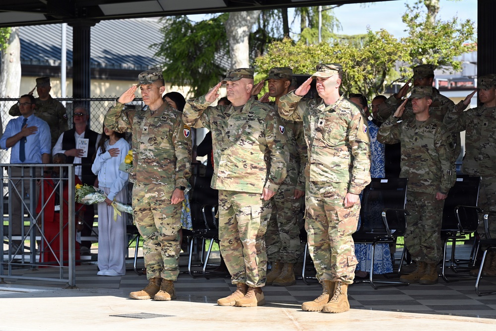 U.S. Army 414th Contracting Support Brigade Change of Command Ceremony