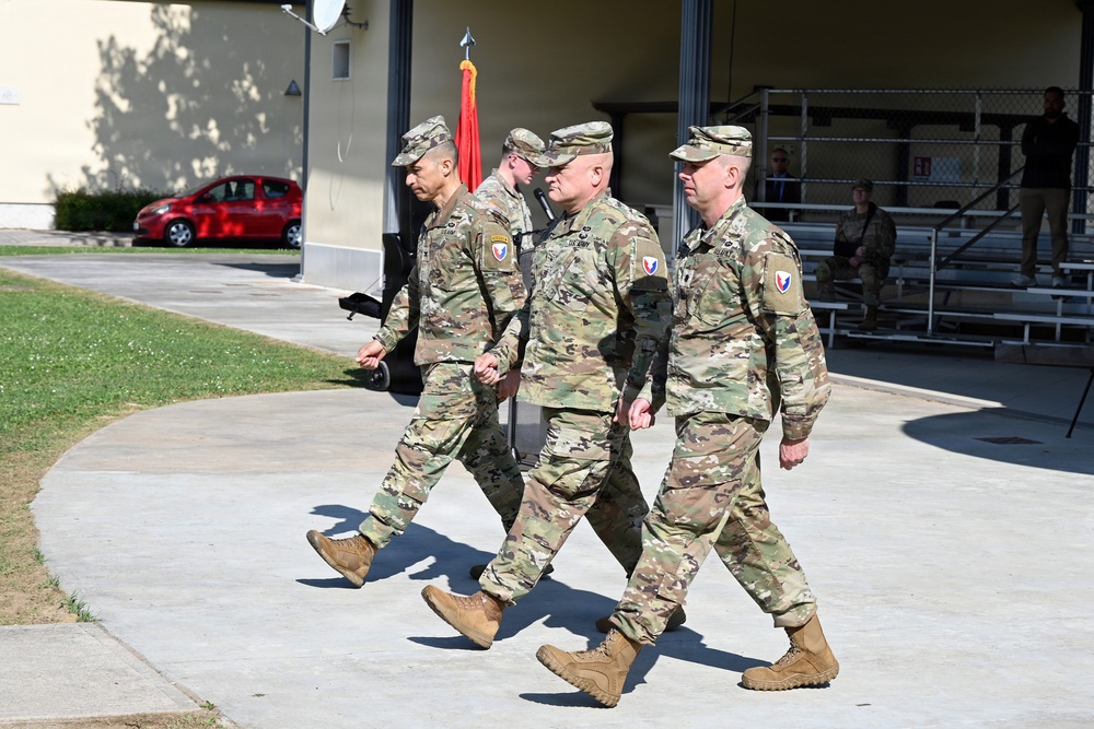 U.S. Army 414th Contracting Support Brigade Change of Command Ceremony