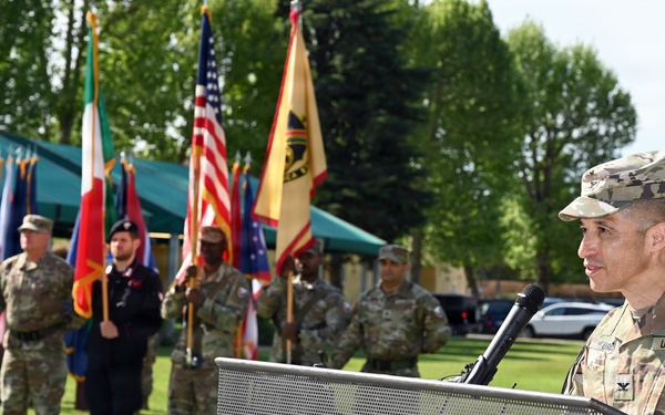 U.S. Army 414th Contracting Support Brigade Change of Command Ceremony