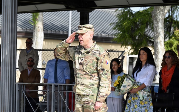 U.S. Army 414th Contracting Support Brigade Change of Command Ceremony