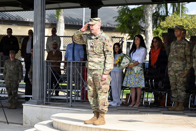 U.S. Army 414th Contracting Support Brigade Change of Command Ceremony