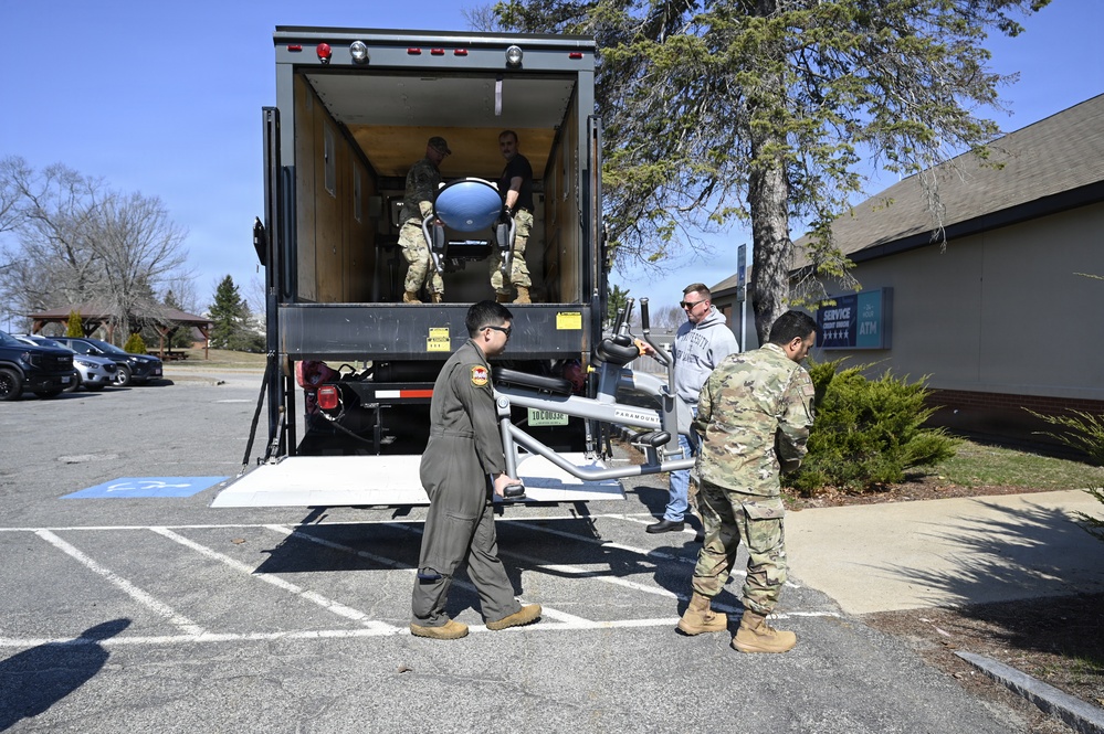 157th Air Refueling Wing Consolidates Gym