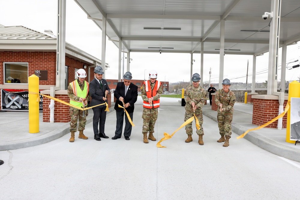 Army leaders open new gate, mortar factory, begin new firehouse at Watervliet Arsenal