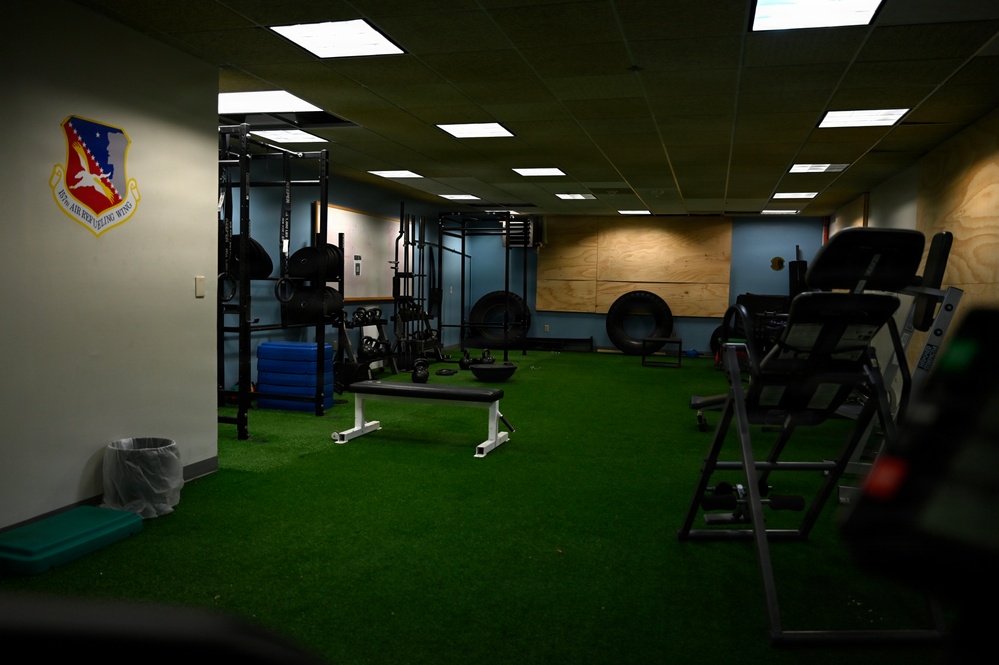 157th Air Refueling Wing Consolidates Gym
