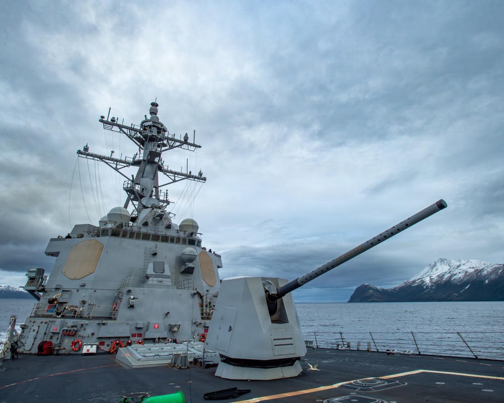 CSG-11 Transits The Strait of Magellan