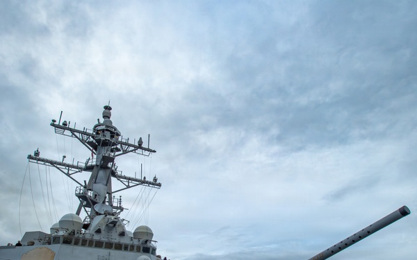 CSG-11 Transits The Strait of Magellan