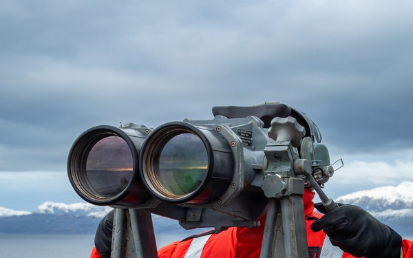 CSG-11 Transits The Strait of Magellan