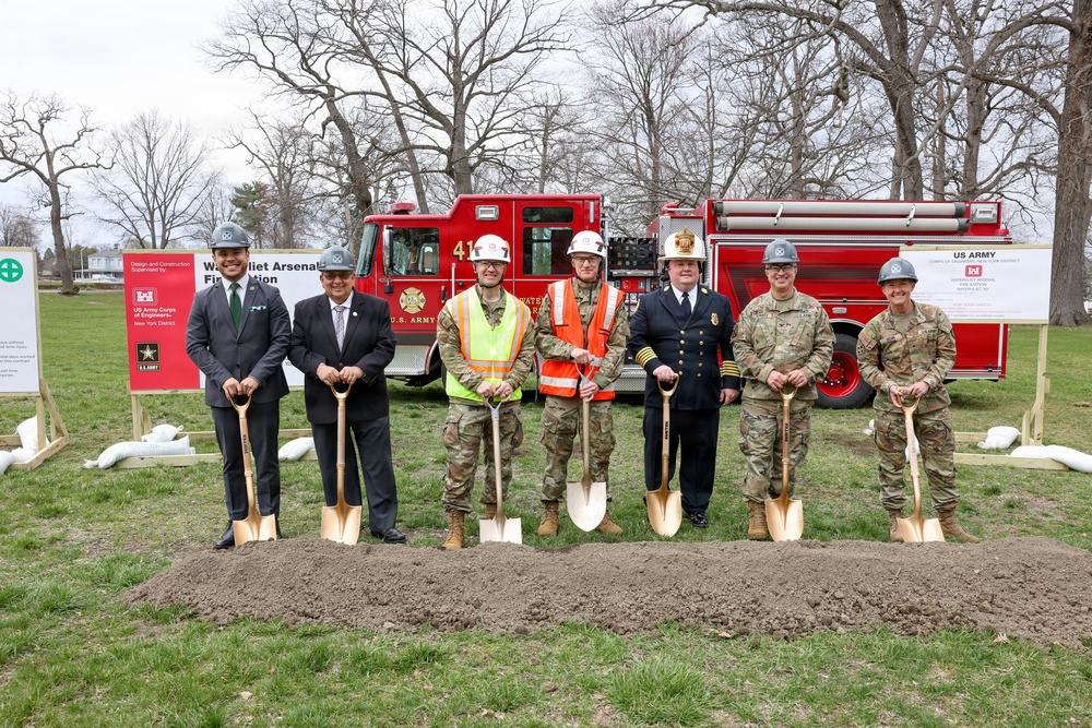Army leaders open new gate, mortar factory, begin new firehouse at Watervliet Arsenal